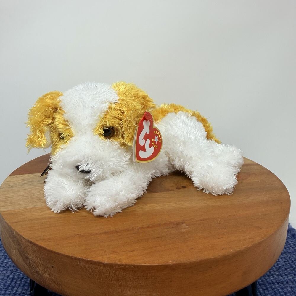TY Beanie Baby Retired Darling The Dog 2000 With Tags READ